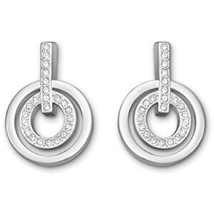 Swarovski Circle Earrings